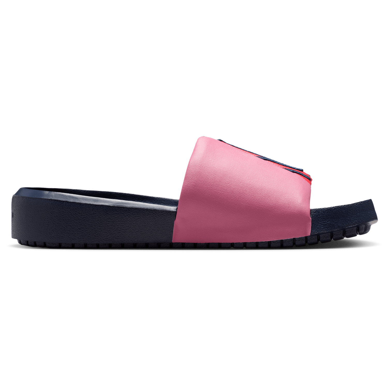 Jordan Nola Slides - Women's - Obsidian/Desert Berry/Track Red