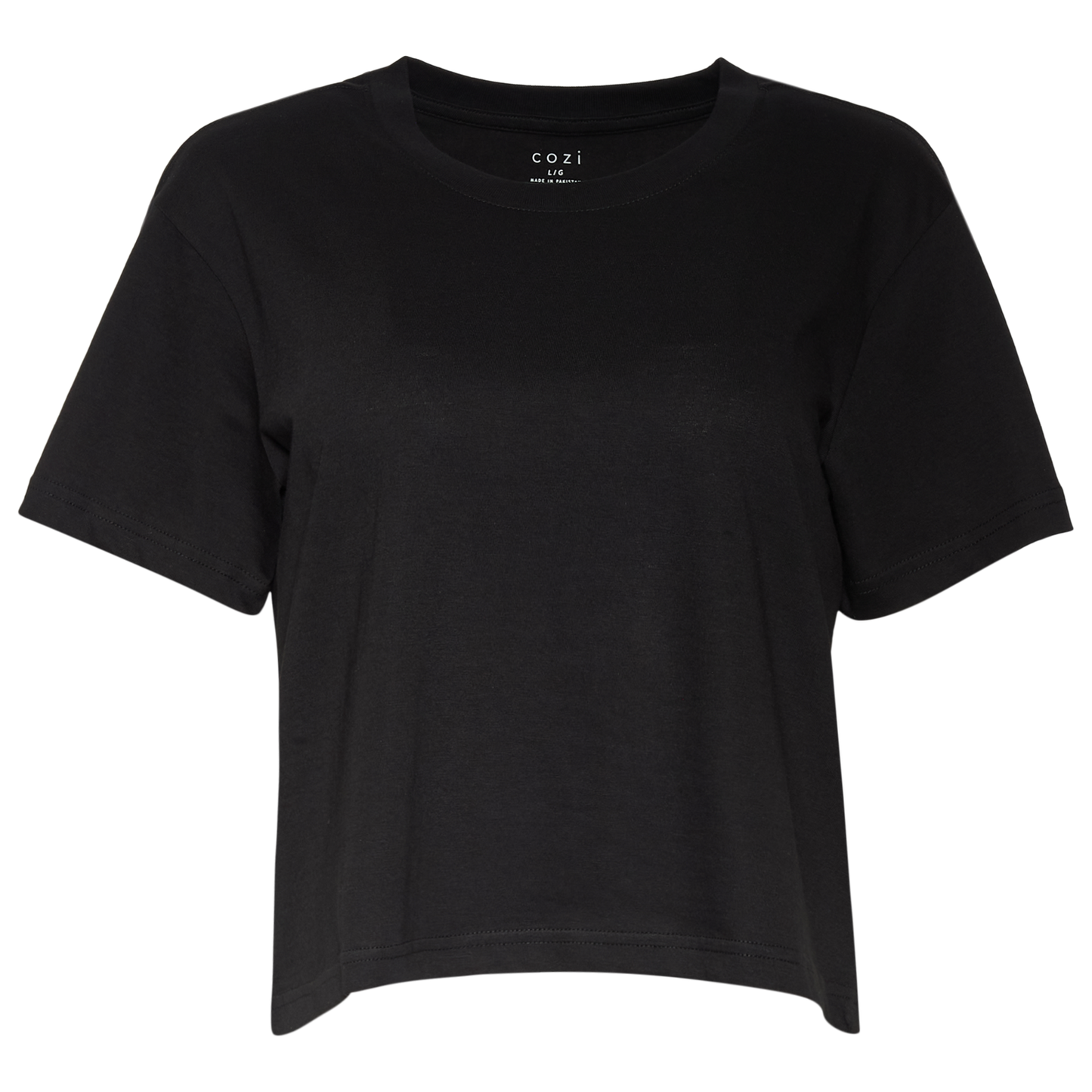 Cozi Boxy Baby T-Shirt - Women's - Black