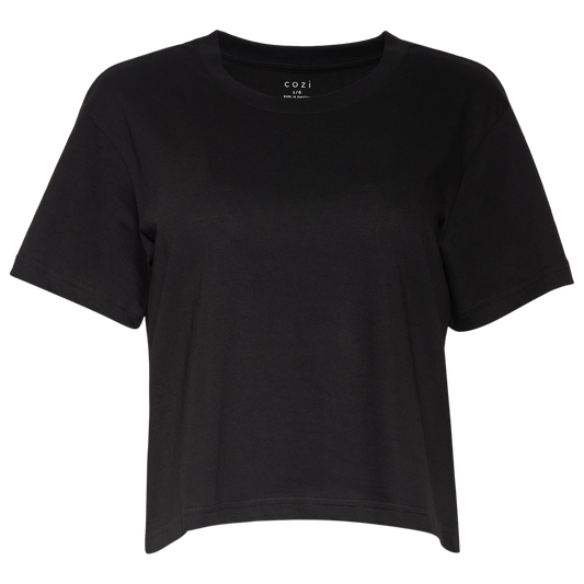 Cozi Boxy Baby T-Shirt - Women's - Black