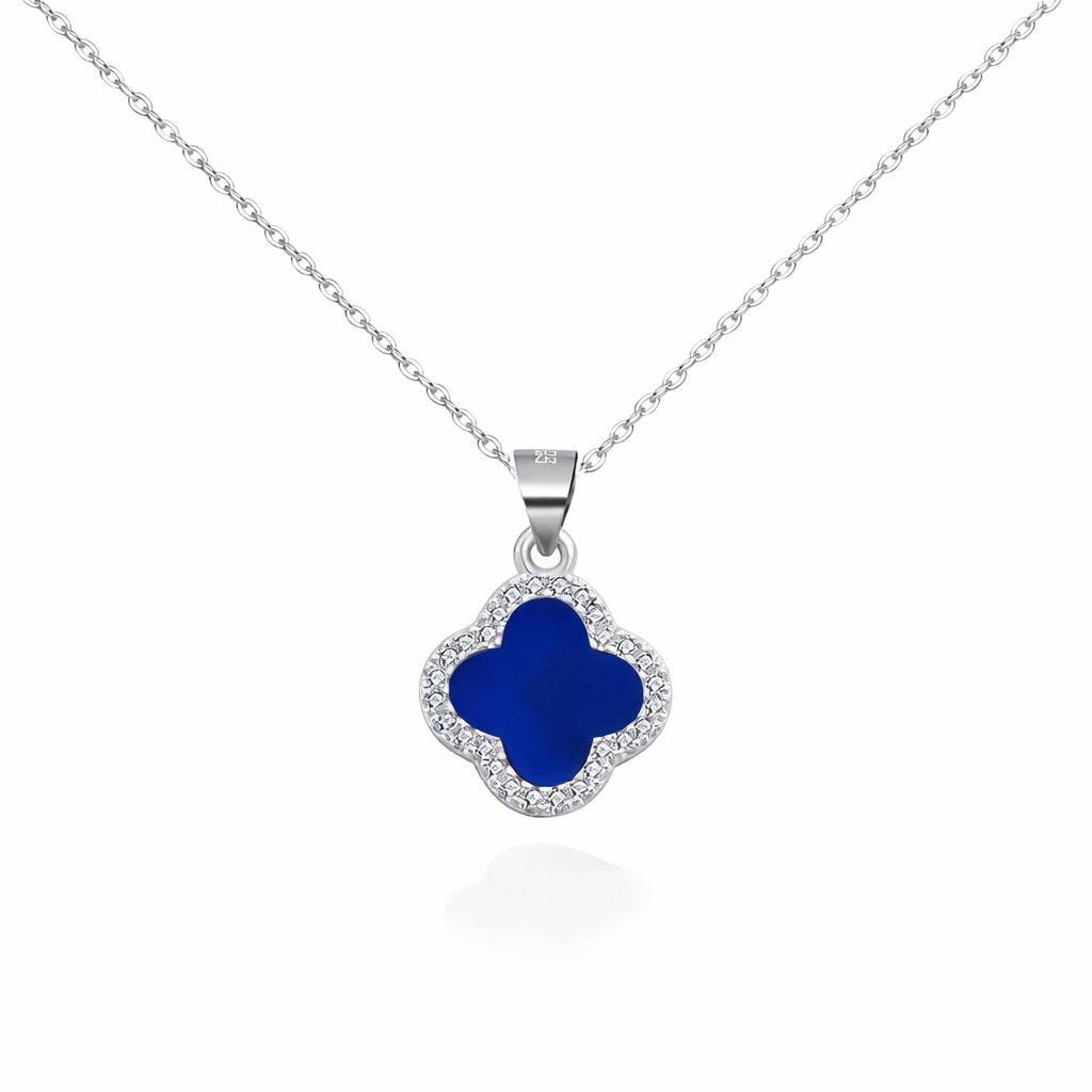Aura Clover Pavé Necklace - foto 14