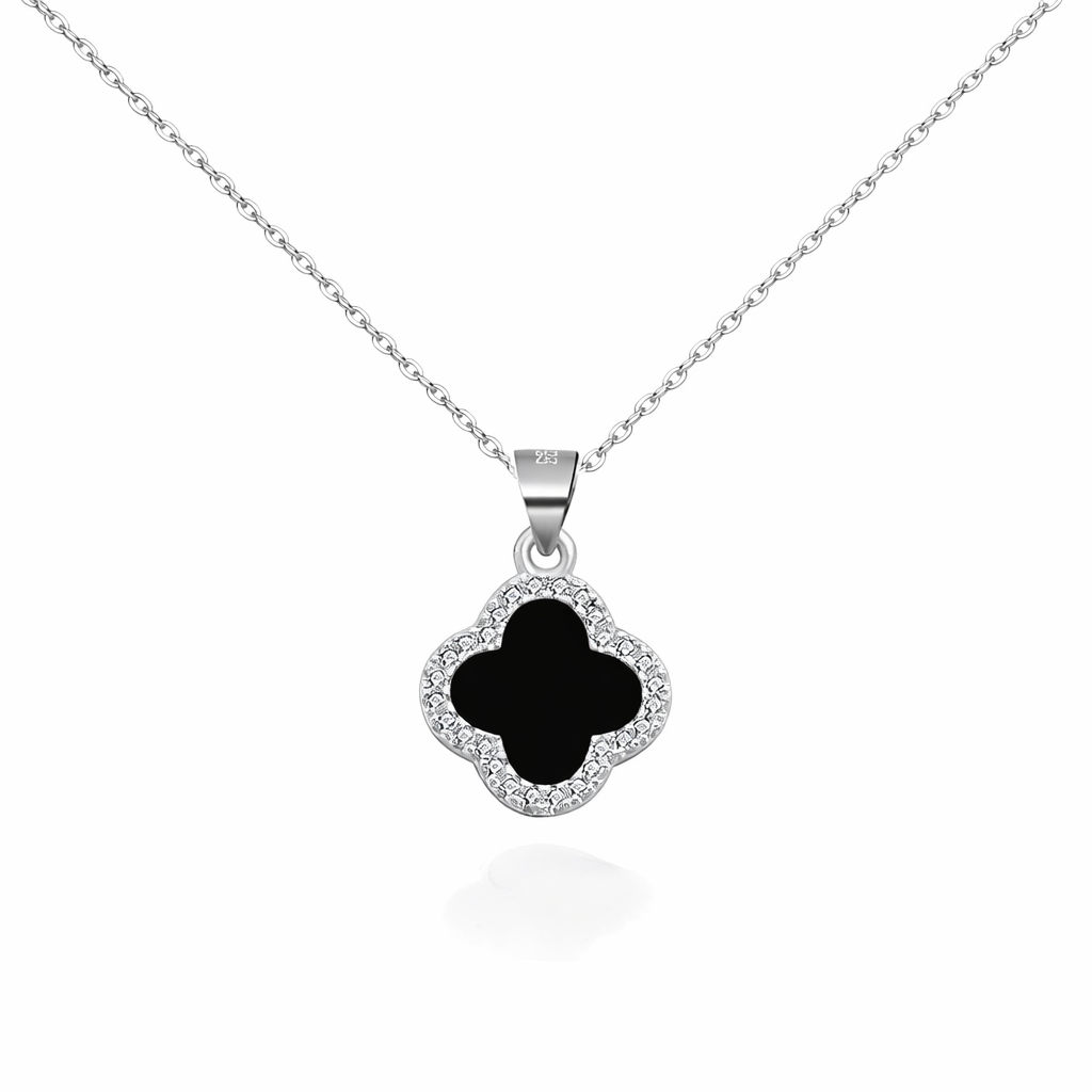 Aura Clover Pavé Necklace - foto 13