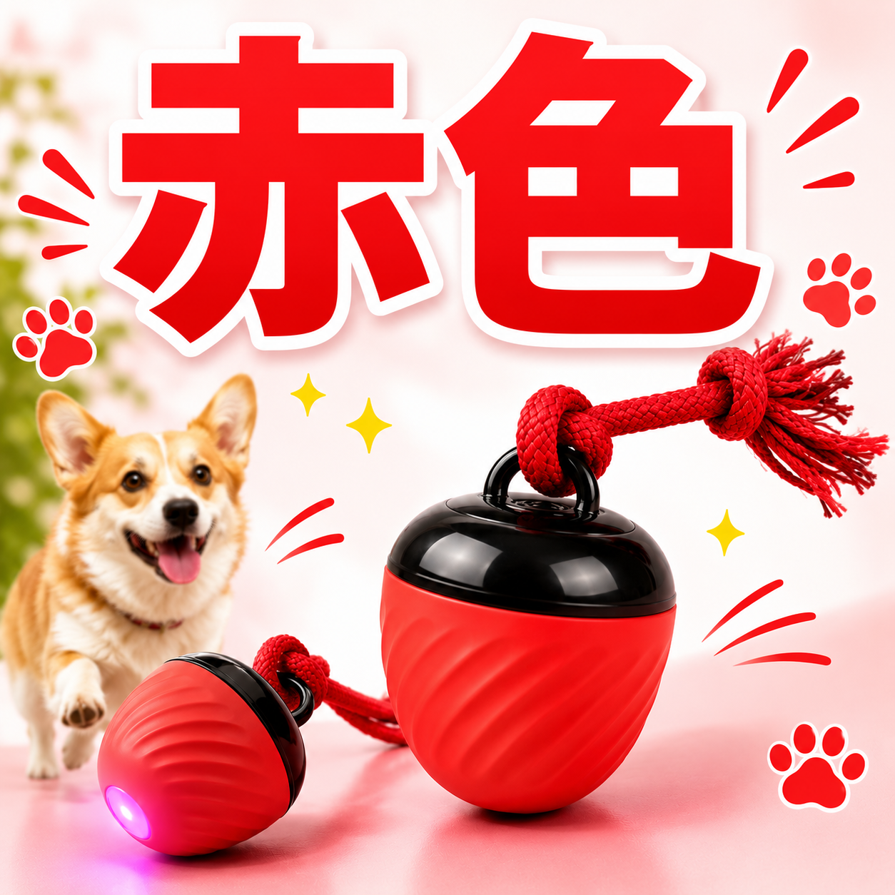 スマートローリングペットボール 夢中で遊ぶ！
