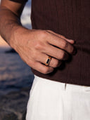 MIDNIGHT COMO RING | 18K Gold