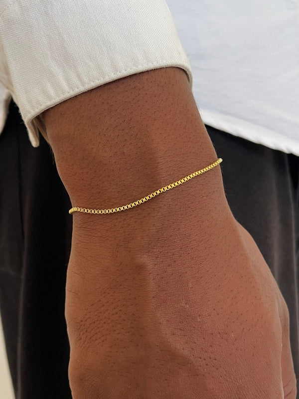 BOX BRACELET | 18K Gold