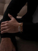 SNOW UNITY BRACELET | 18K Gold