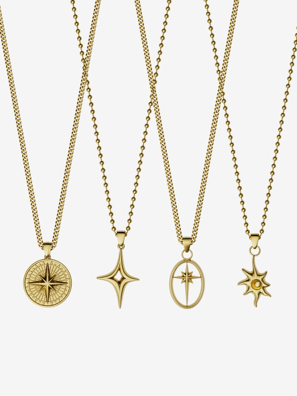 GALAXY CHAIN SET | 18K Gold