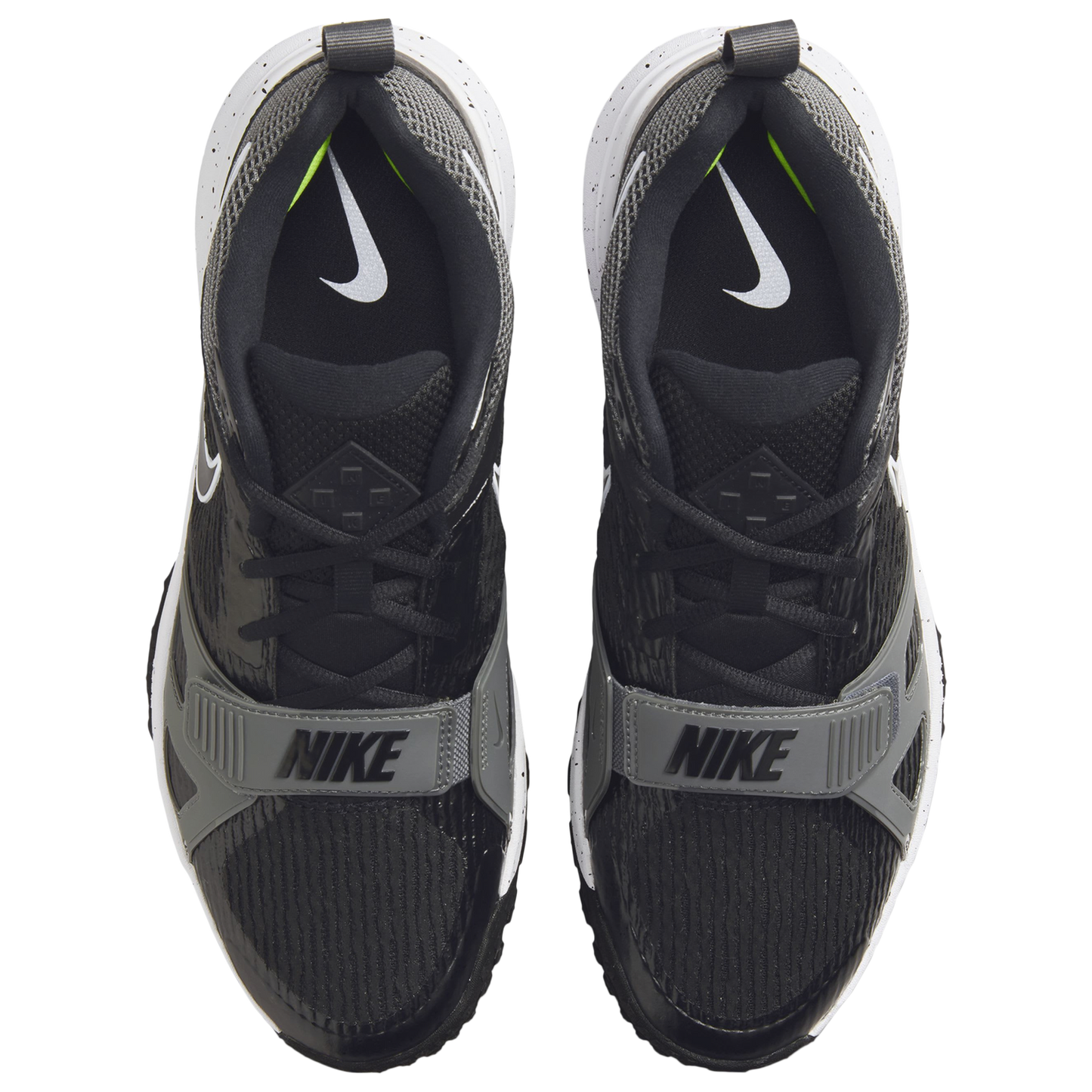 Nike Air Zoom Diamond Elite Turf - Men's - Iron Grey/Black/White