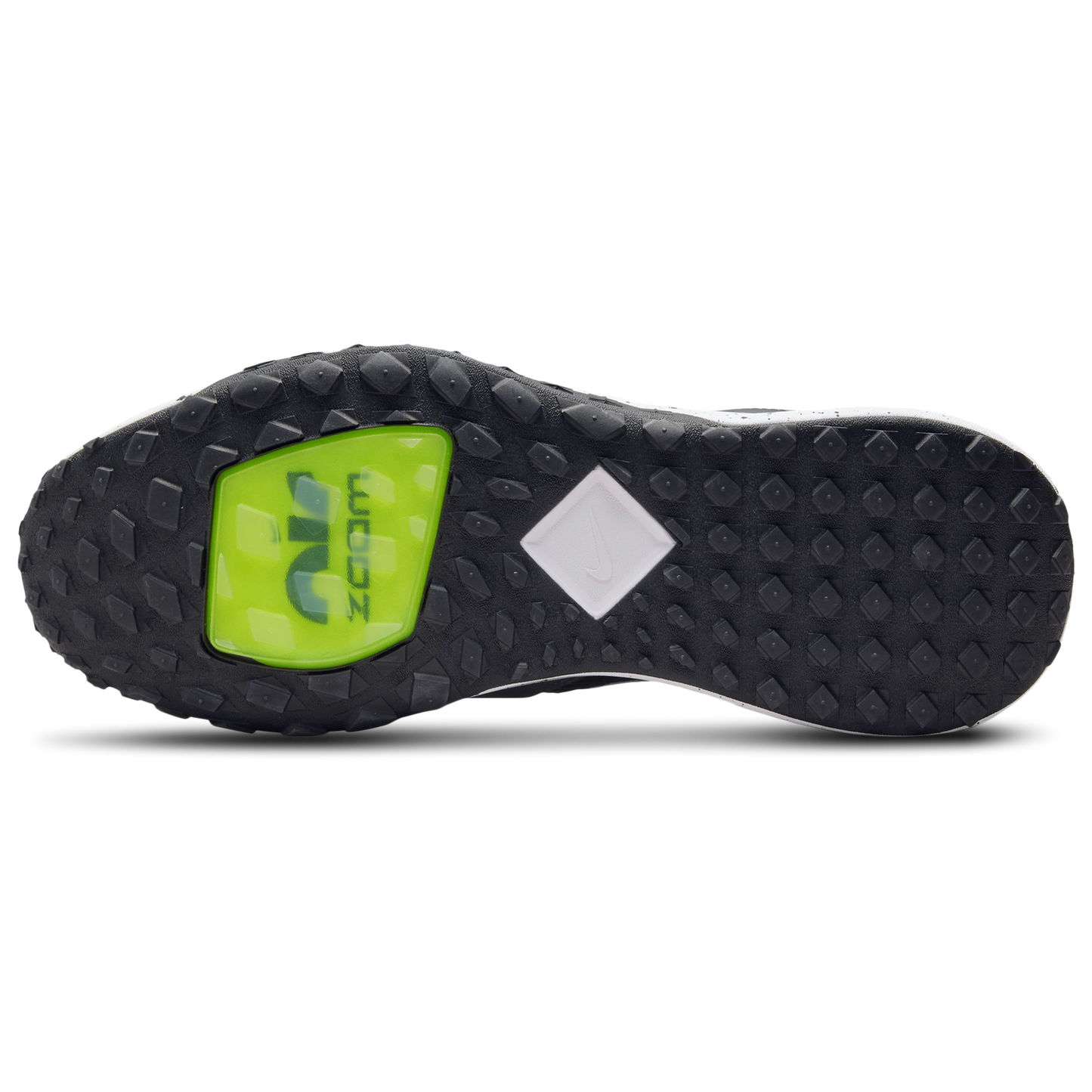 Nike Air Zoom Diamond Elite Turf - Men's - Iron Grey/Black/White