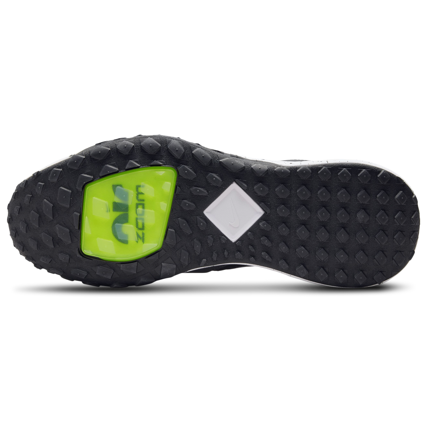 Nike Air Zoom Diamond Elite Turf - Men's - Iron Grey/Black/White