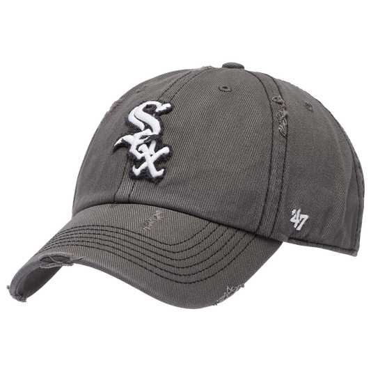 47 Brand White Sox Weathered 47 Clean Up Cap - Men's - Multi/Black
