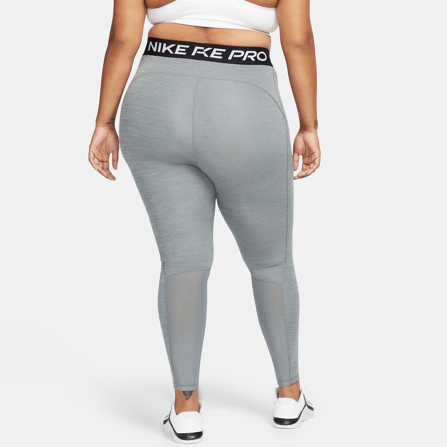 Nike Plus Size Pro 365 Tights - Women's - Grey