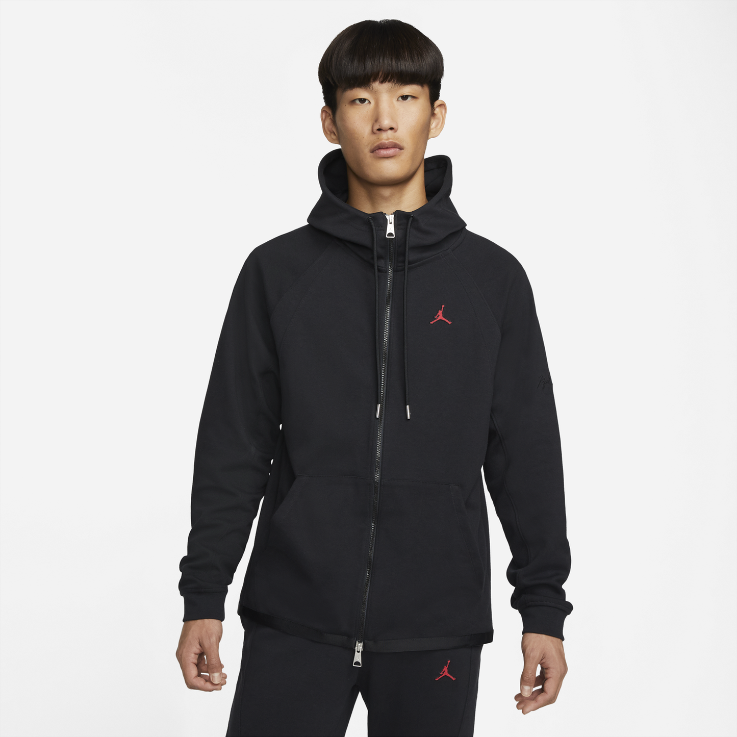 Jordan Essential Warm-Up Jacket - Men's - Gym Red/Black