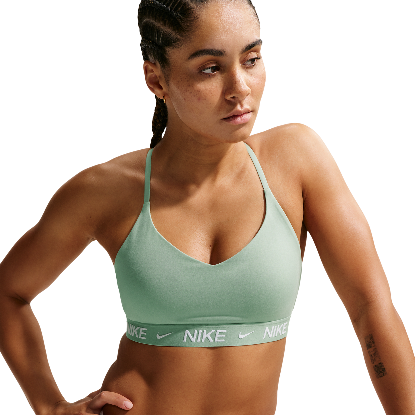 Nike Dri-FIT Indy Bra - Women's - Steam