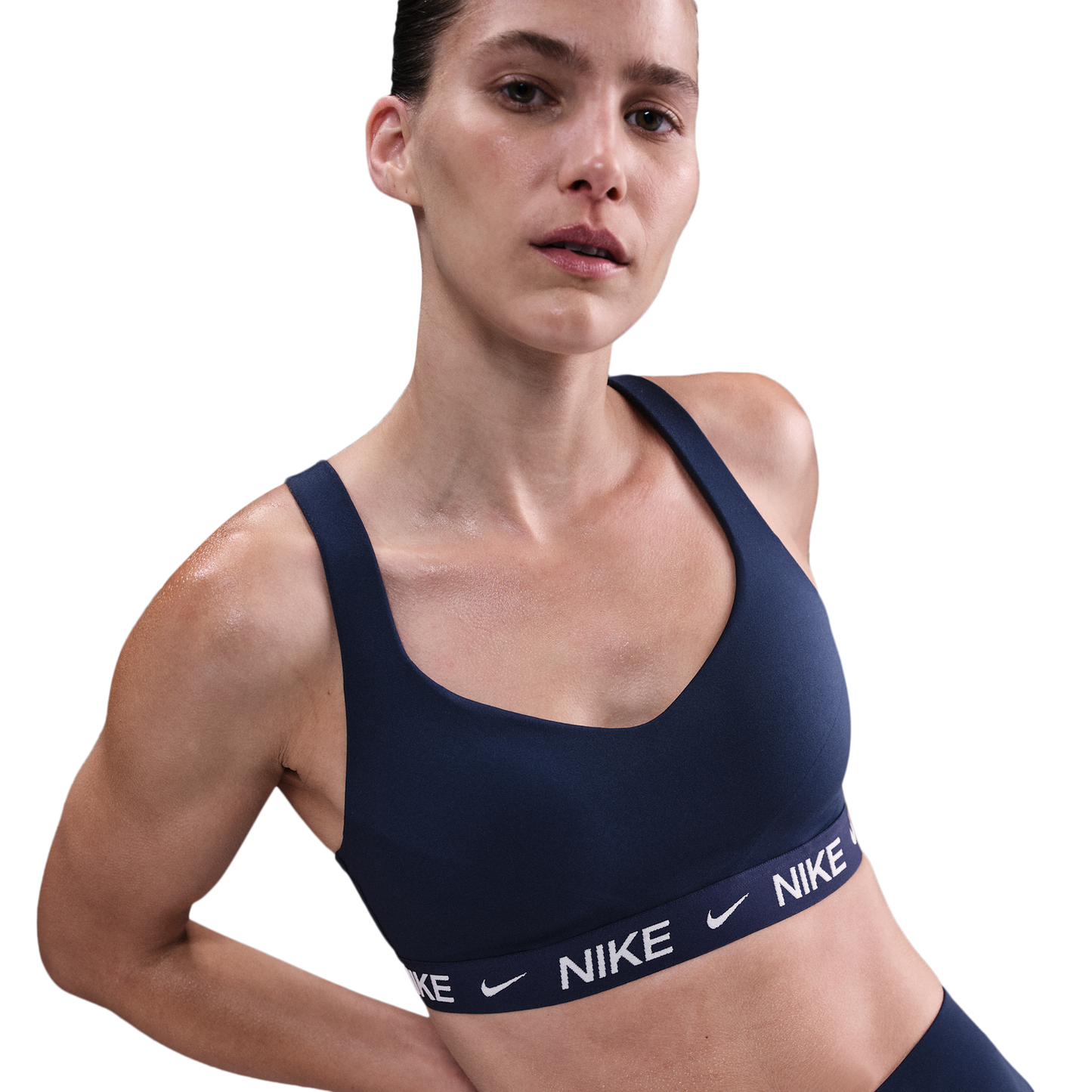 Nike Indy High DF Sports Bra - Women's - Midnight Navy