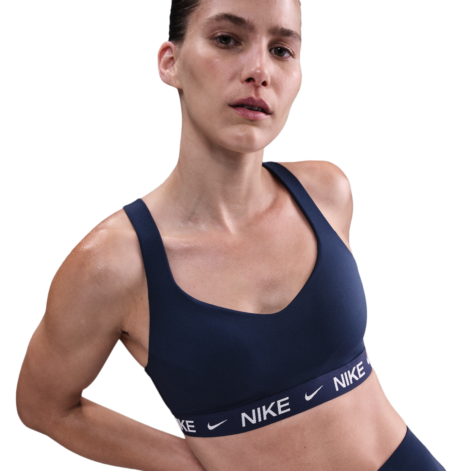 Nike Indy High DF Sports Bra - Women's - Midnight Navy