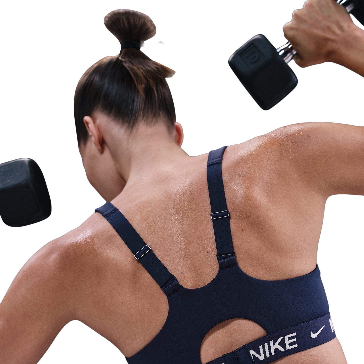 Nike Indy High DF Sports Bra - Women's - Midnight Navy