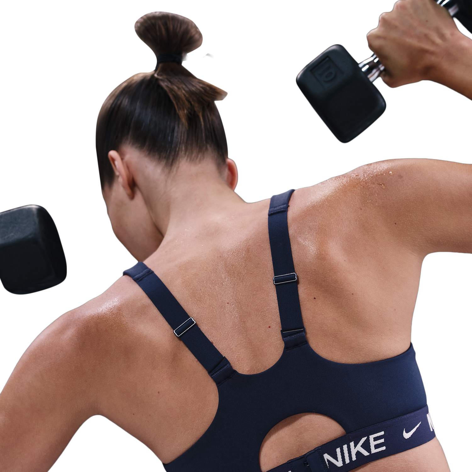 Nike Indy High DF Sports Bra - Women's - Midnight Navy