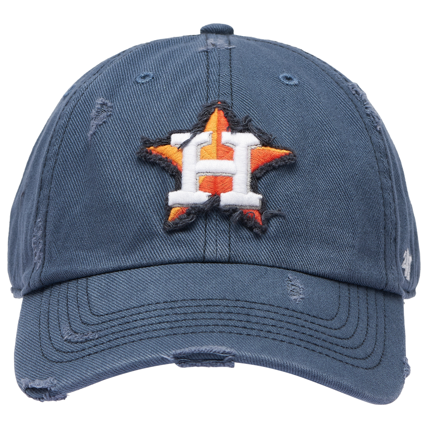 47 Brand Astros Weathered 47 Clean Up Cap - Men's - Blue/Multi