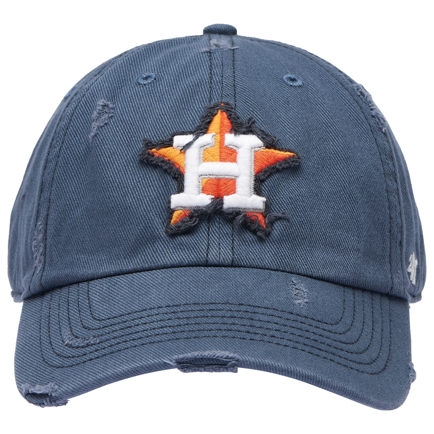47 Brand Astros Weathered 47 Clean Up Cap - Men's - Blue/Multi