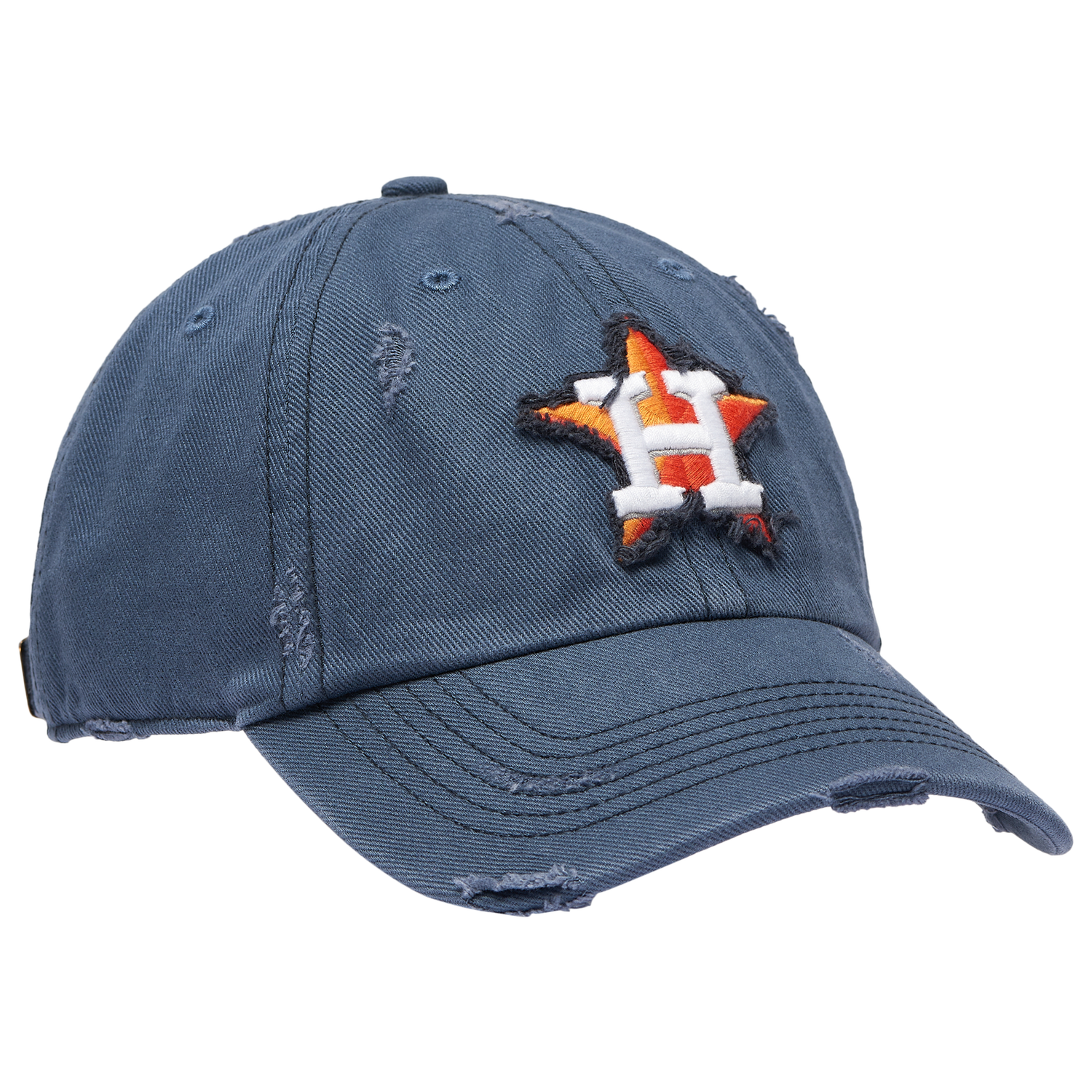 47 Brand Astros Weathered 47 Clean Up Cap - Men's - Blue/Multi