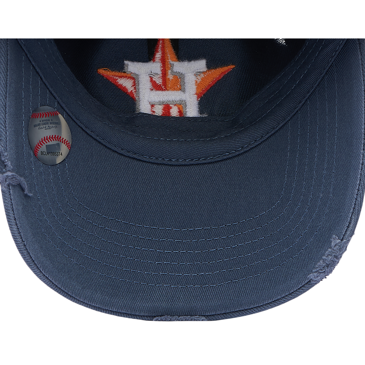 47 Brand Astros Weathered 47 Clean Up Cap - Men's - Blue/Multi