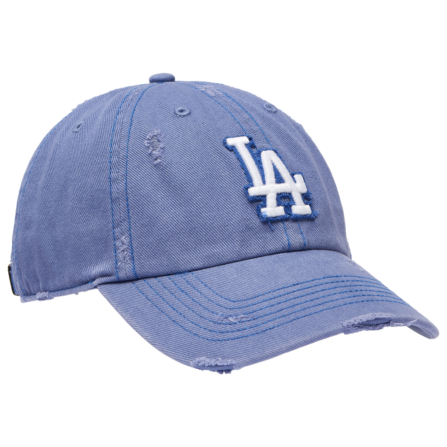 47 Brand Dodgers Weathered 47 Clean Up Cap - Men's - Blue/Multi
