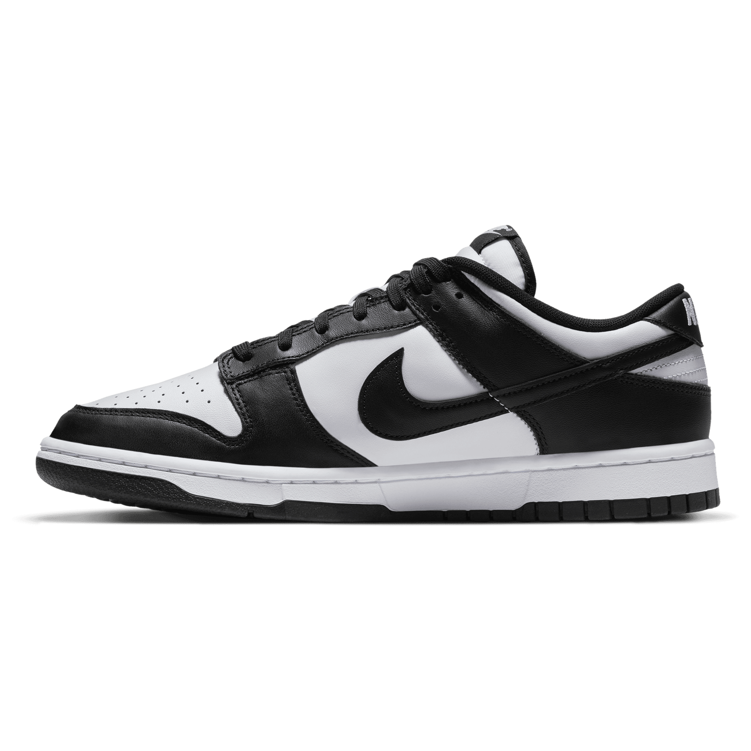 Nike Dunk Low Retro - Men's - White/White/Black