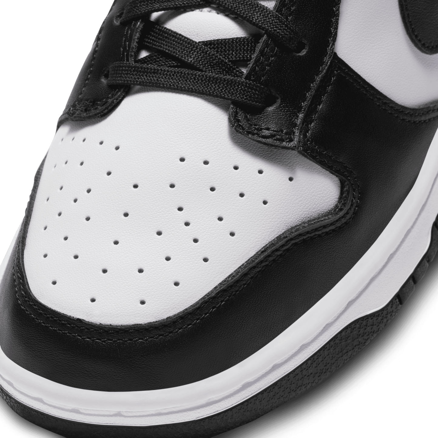 Nike Dunk Low Retro - Men's - White/White/Black