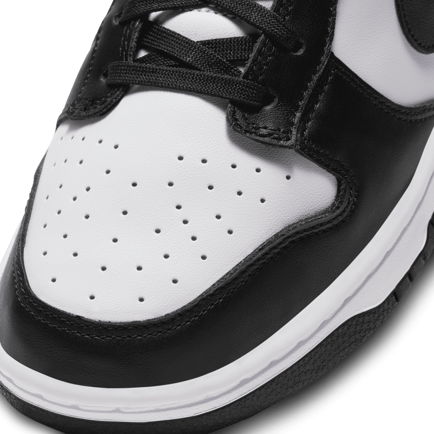 Nike Dunk Low Retro - Men's - White/White/Black
