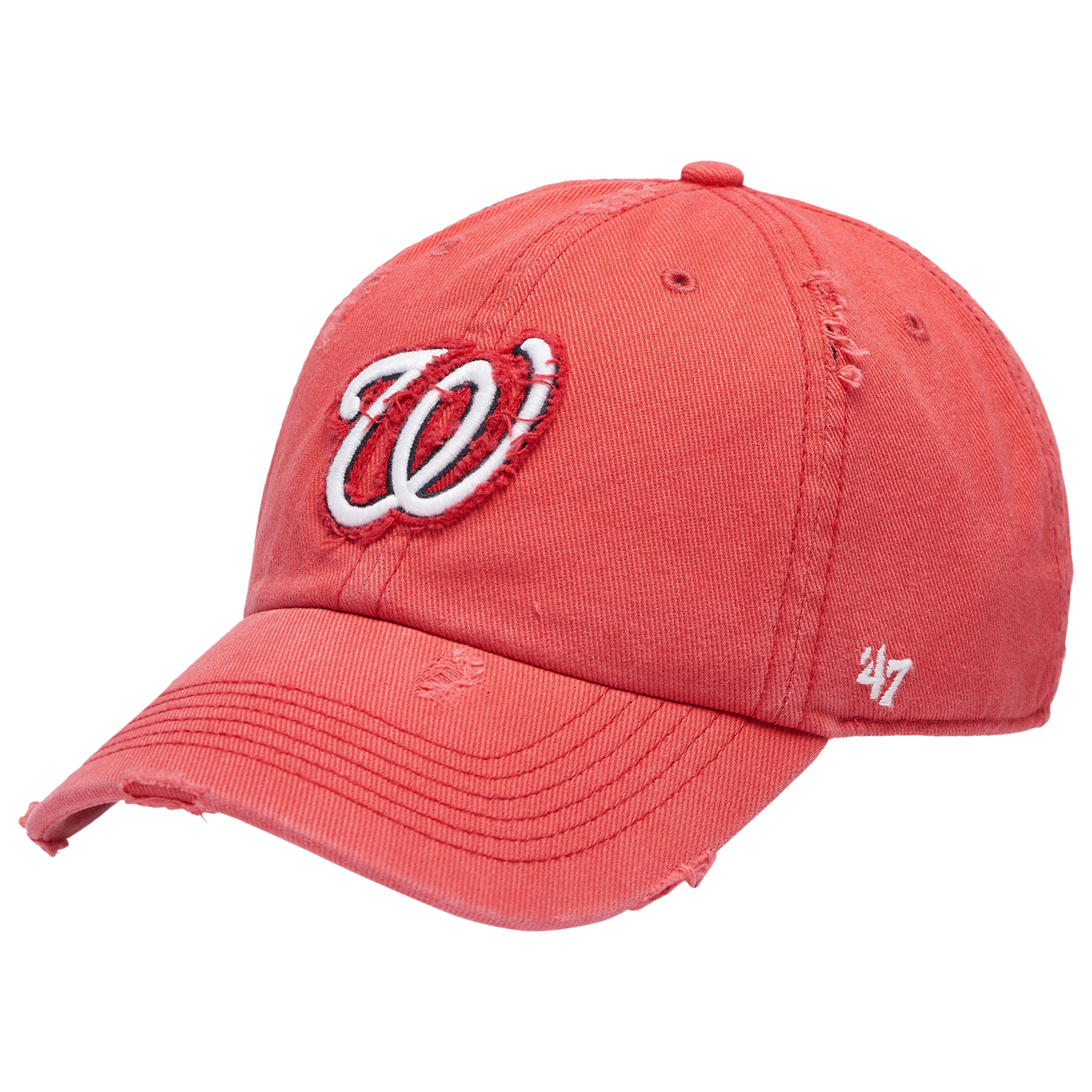 47 Brand Nationals Weathered 47 Clean Up Cap - Men's - Multi/Red