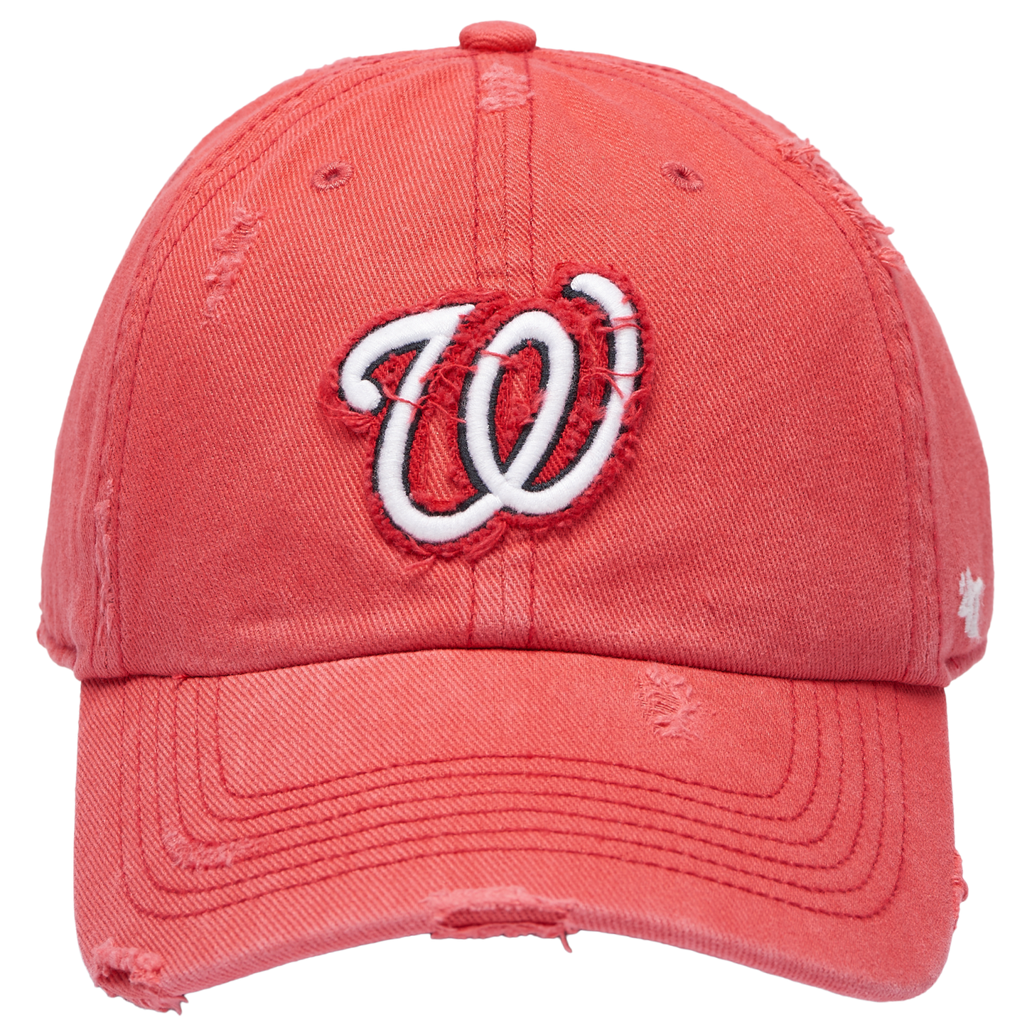 47 Brand Nationals Weathered 47 Clean Up Cap - Men's - Multi/Red