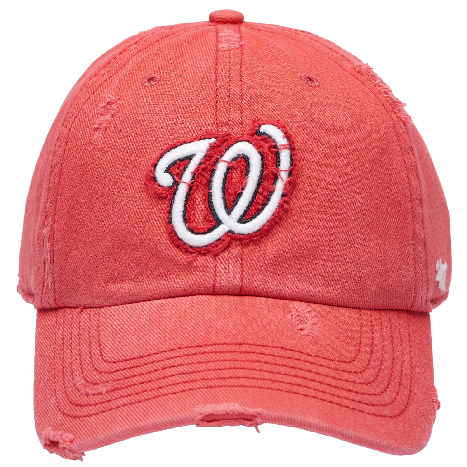 47 Brand Nationals Weathered 47 Clean Up Cap - Men's - Multi/Red