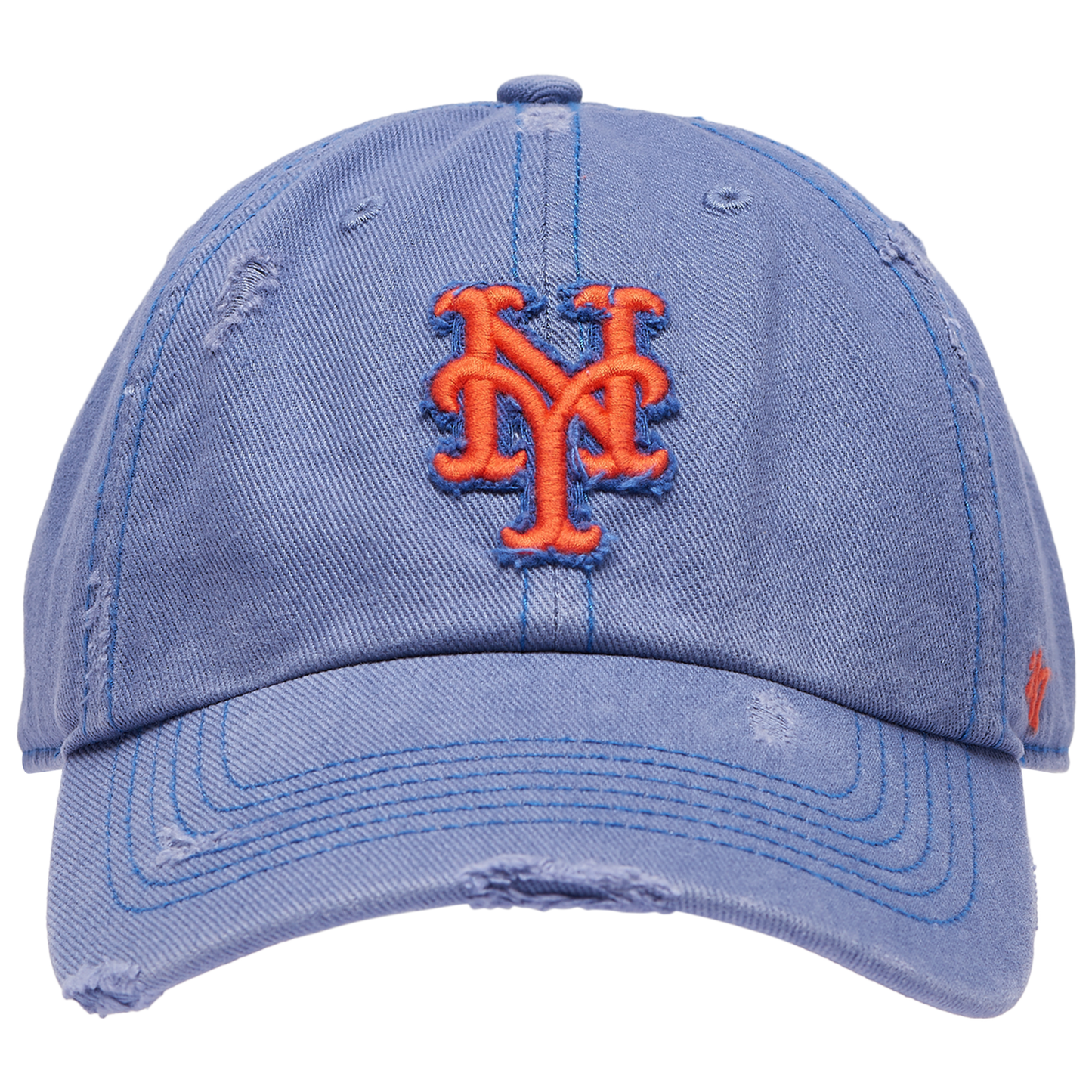47 Brand Mets Weathered 47 Clean Up Cap - Men's - Blue/Multi