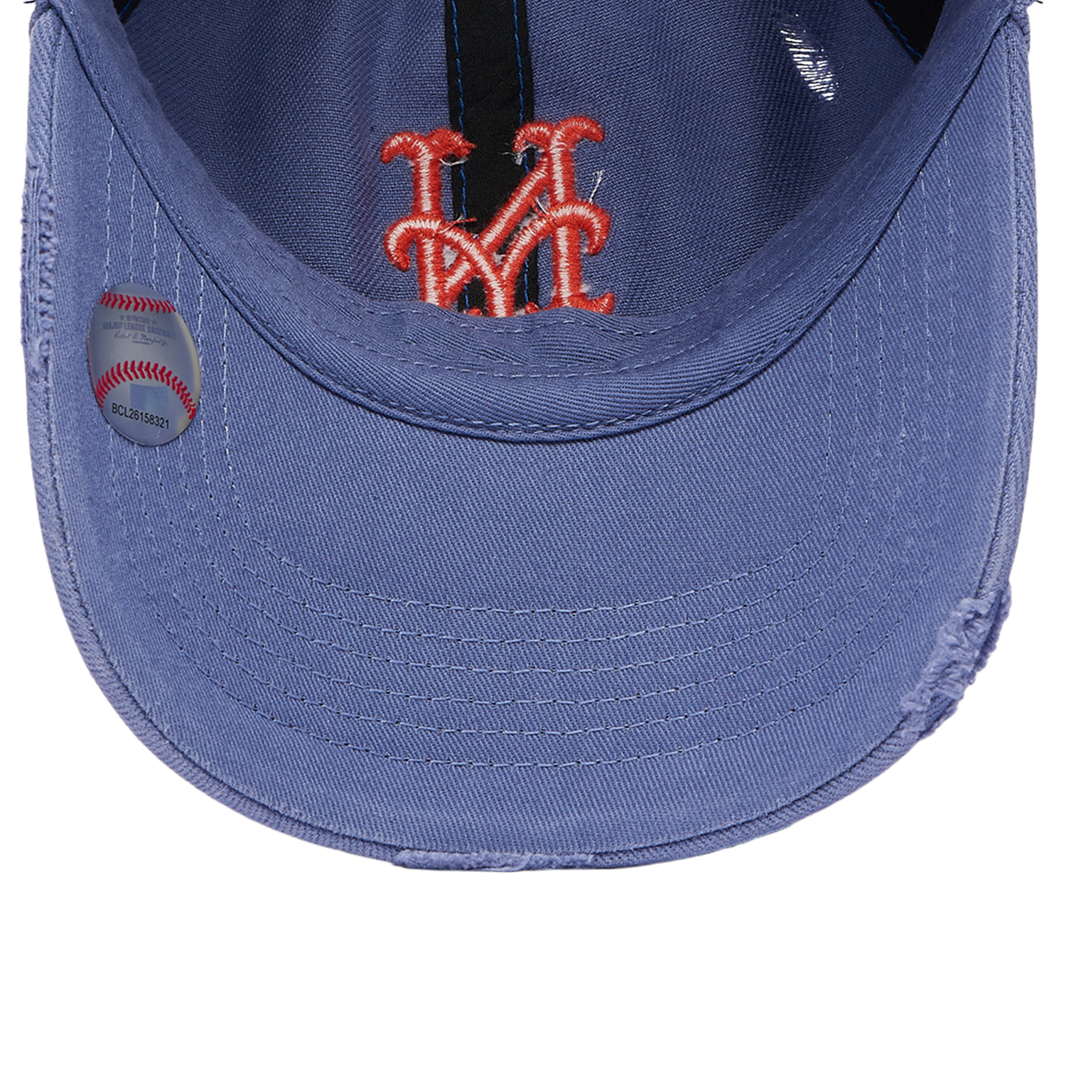 47 Brand Mets Weathered 47 Clean Up Cap - Men's - Blue/Multi