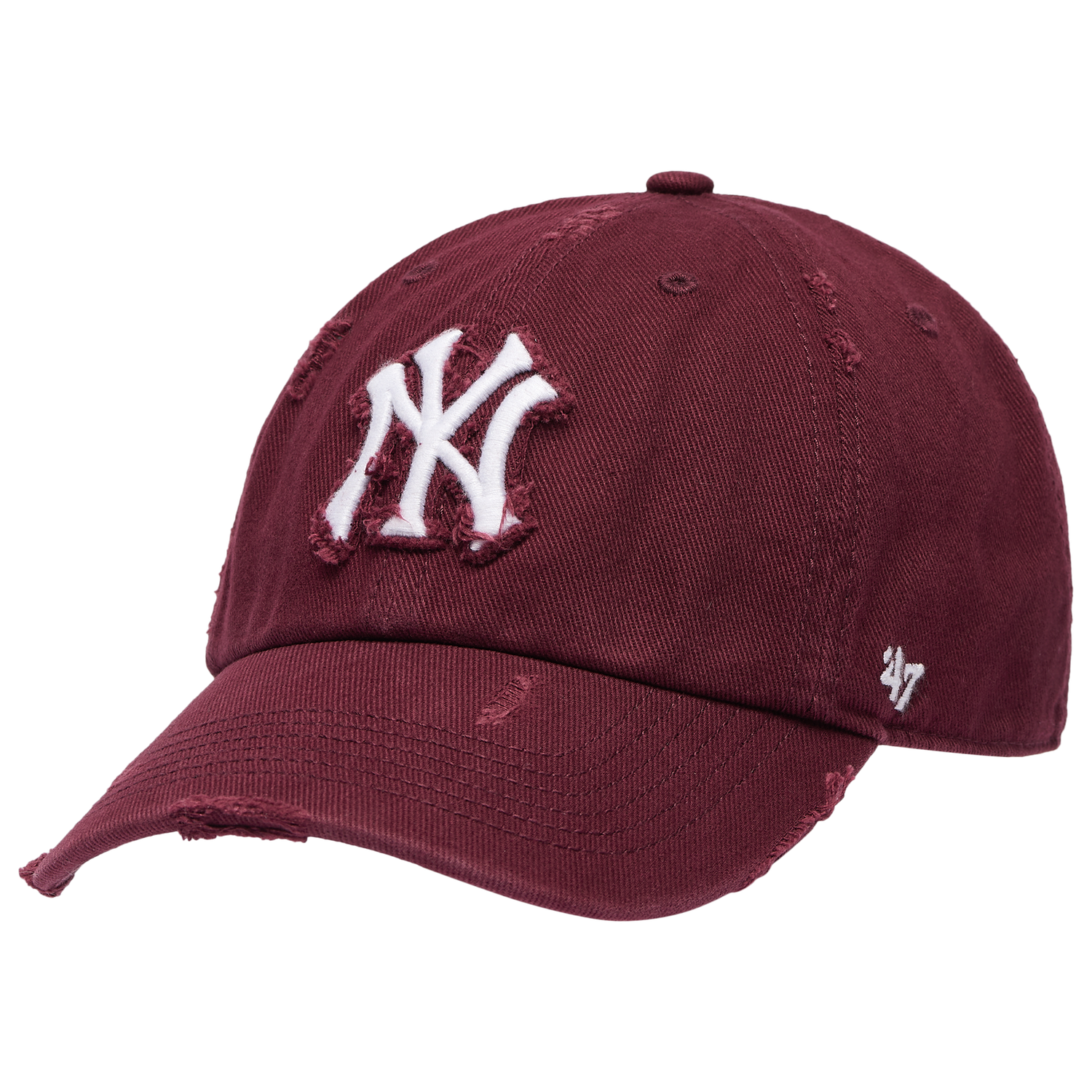 47 Brand Yankees Weathered 47 Clean Up Cap - Men's - Red/Multi