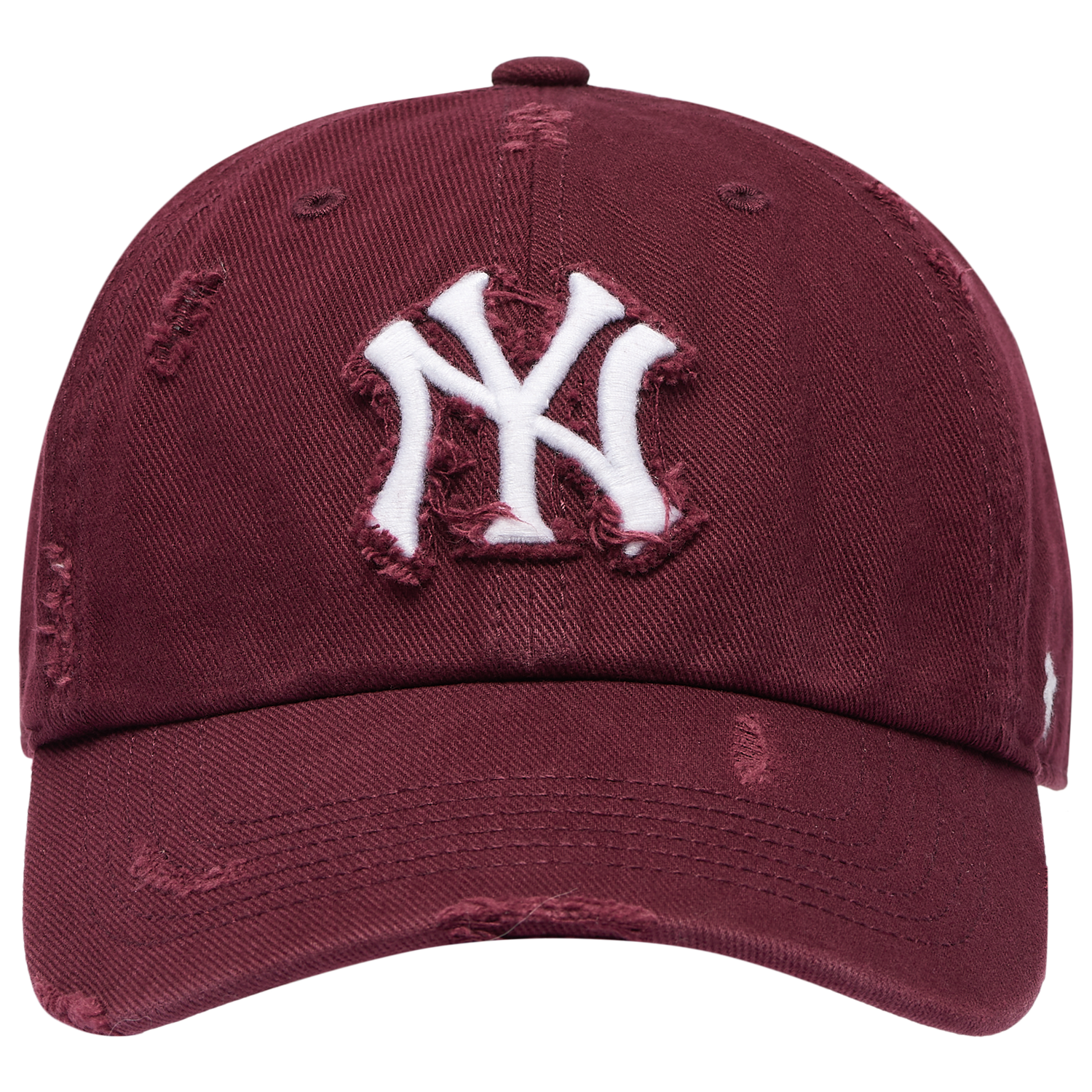 47 Brand Yankees Weathered 47 Clean Up Cap - Men's - Red/Multi