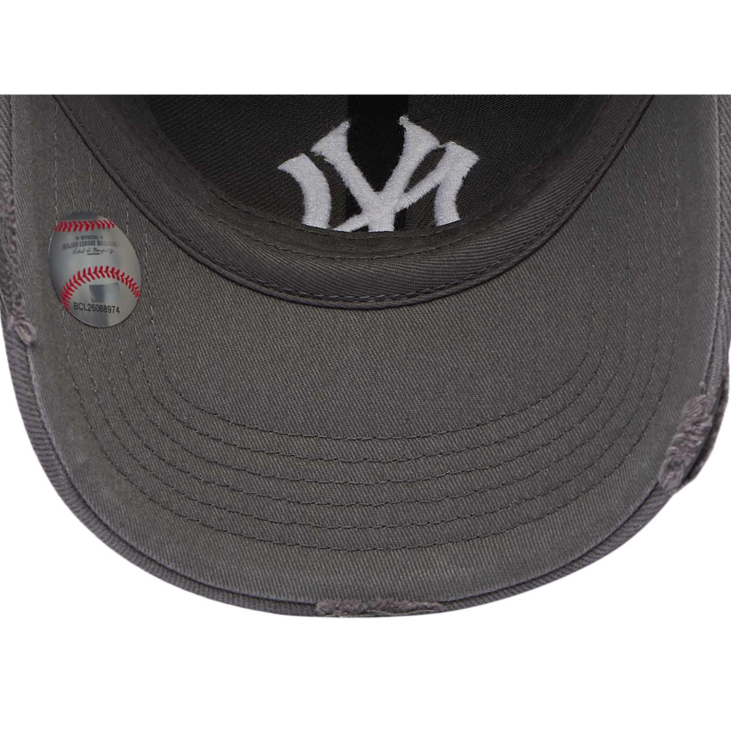 47 Brand Yankees Weathered 47 Clean Up Cap - Men's - Black/Multi