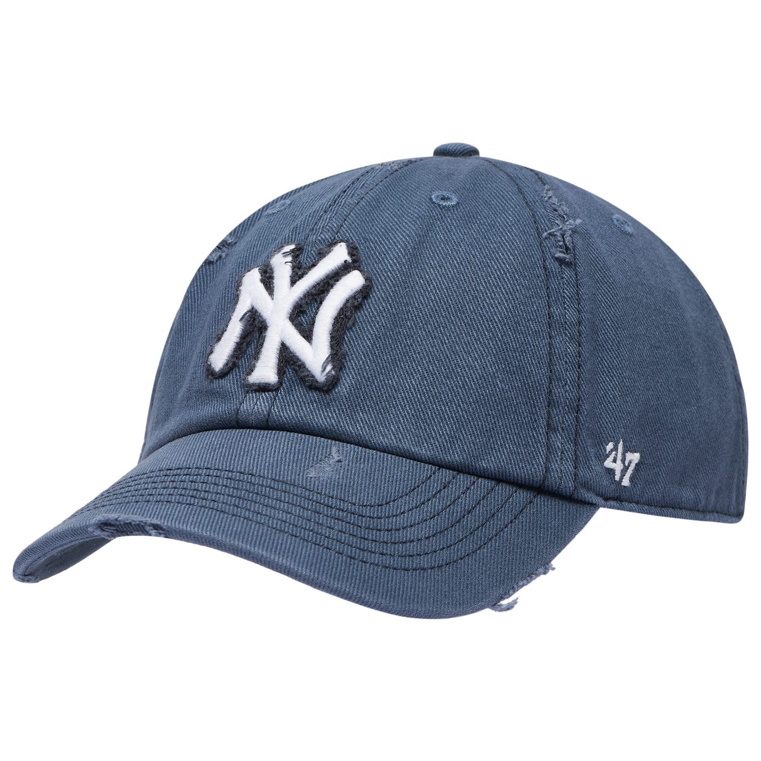 47 Brand Yankees Weathered 47 Clean Up Cap - Men's - Blue/Multi
