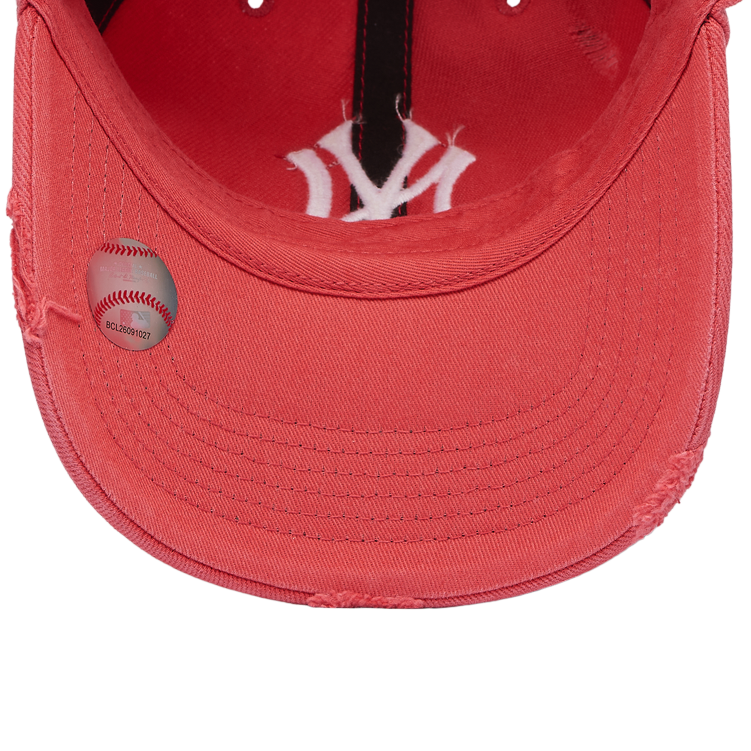 47 Brand Yankees Weathered 47 Clean Up Cap - Men's - Multi/Red