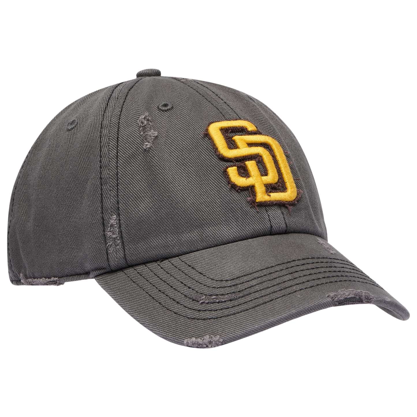 47 Brand Padres Weathered 47 Clean Up Cap - Men's - Black/Multi