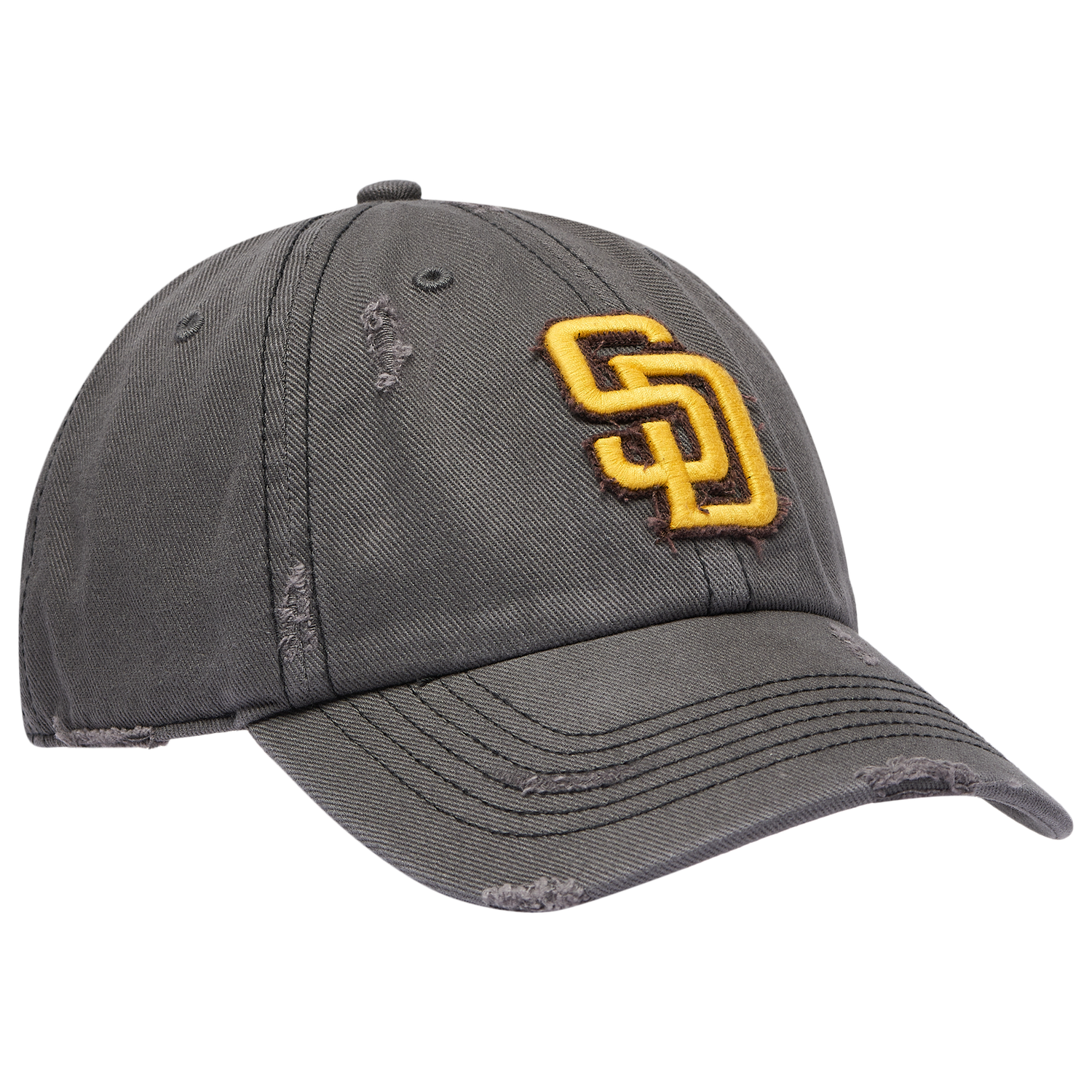 47 Brand Padres Weathered 47 Clean Up Cap - Men's - Black/Multi