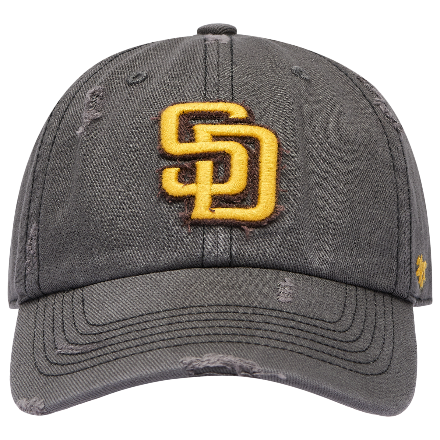 47 Brand Padres Weathered 47 Clean Up Cap - Men's - Black/Multi