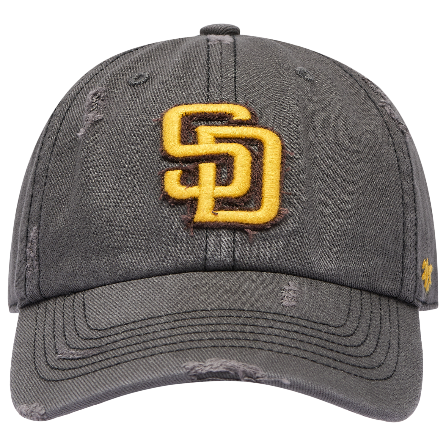 47 Brand Padres Weathered 47 Clean Up Cap - Men's - Black/Multi