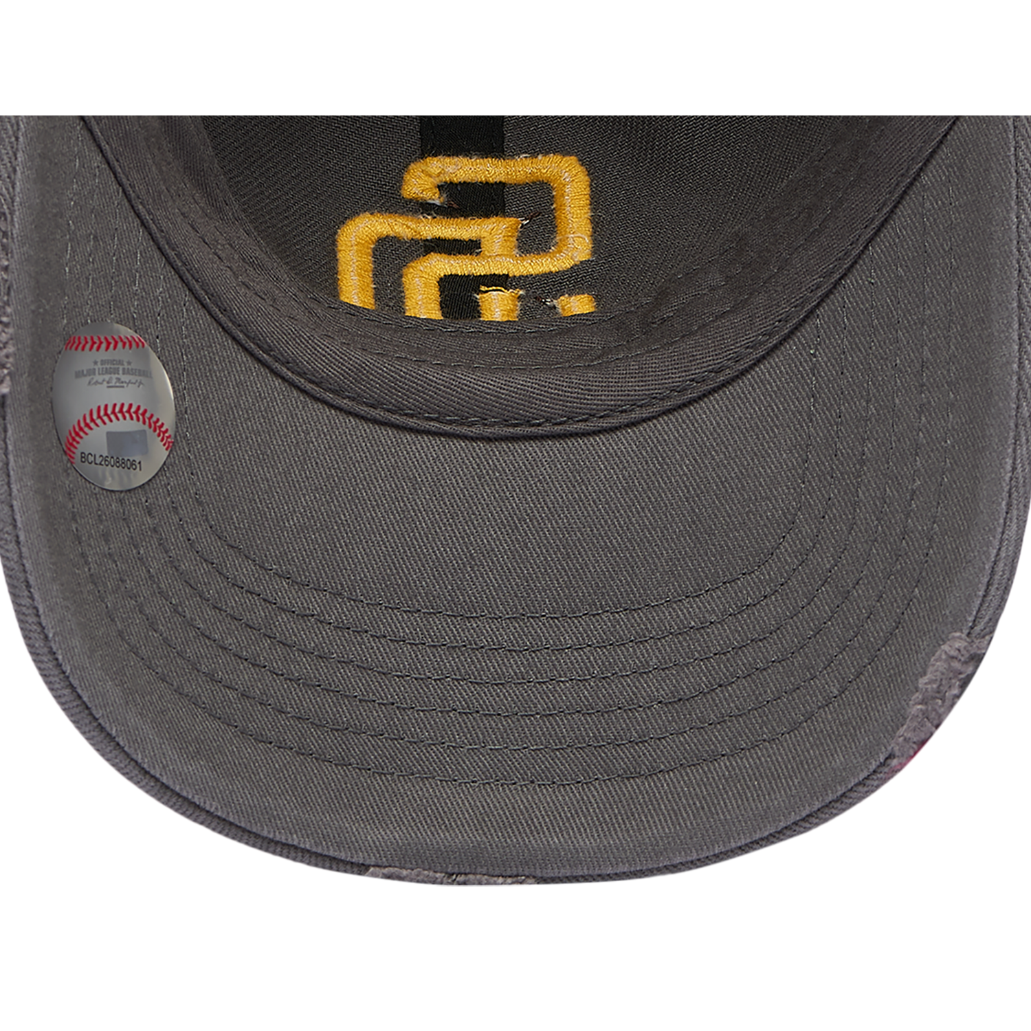 47 Brand Padres Weathered 47 Clean Up Cap - Men's - Black/Multi