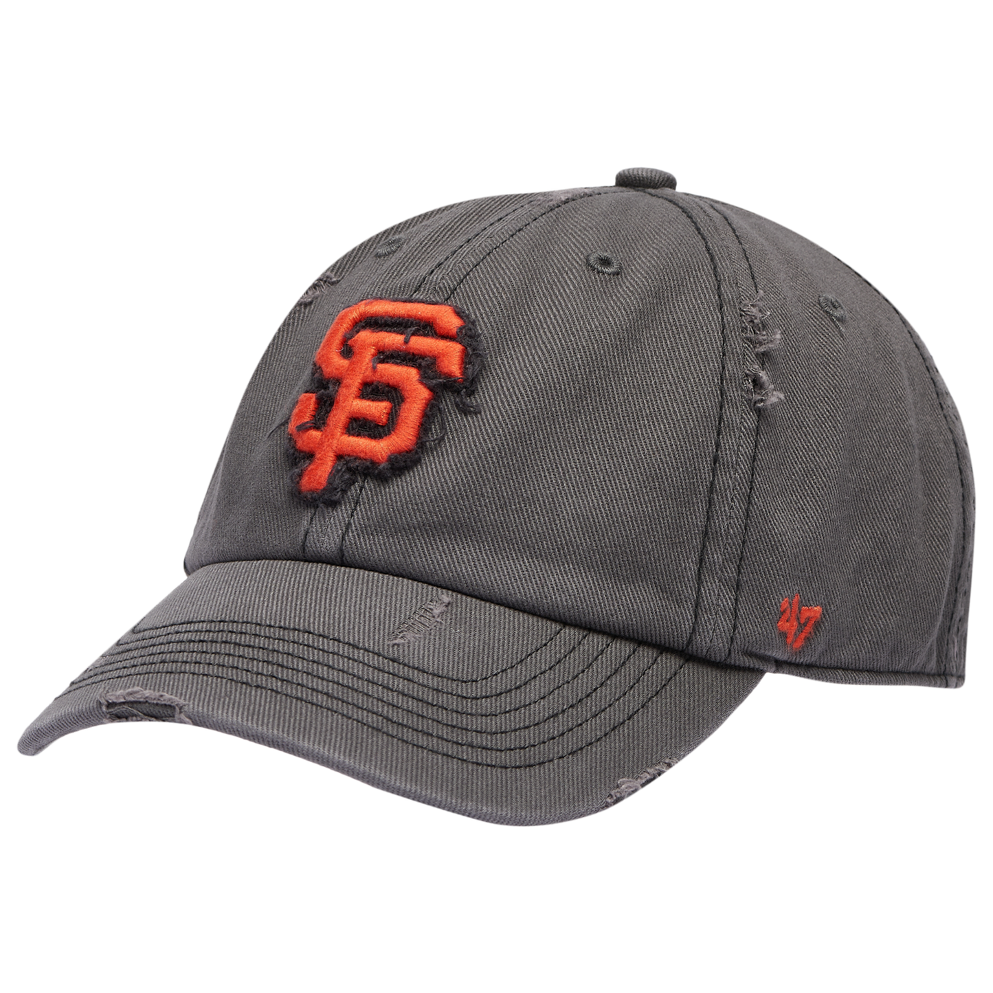 47 Brand Giants Weathered 47 Clean Up Cap - Men's - Multi/Black