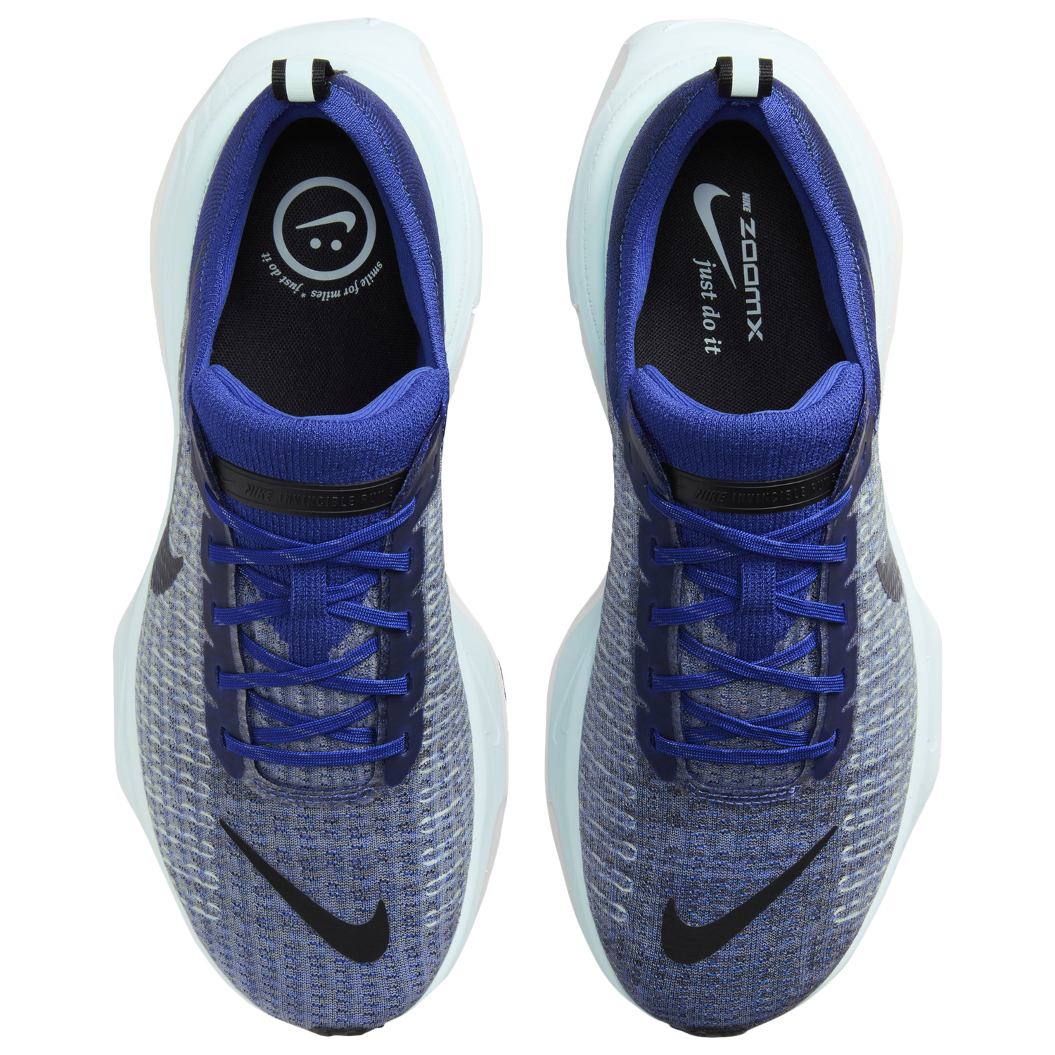 Nike ZoomX Invincible Run Flyknit 3  - Men's - Astronomy Blue/Black/Glacier Blue
