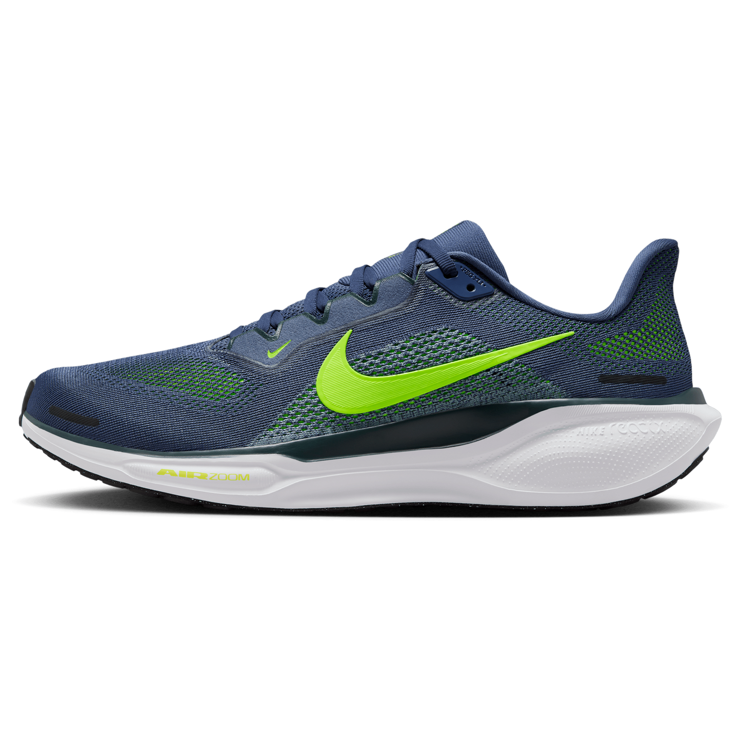 Nike Air Zoom Pegasus 41 - Men's - Volt/Seaweed/Sanded Purple
