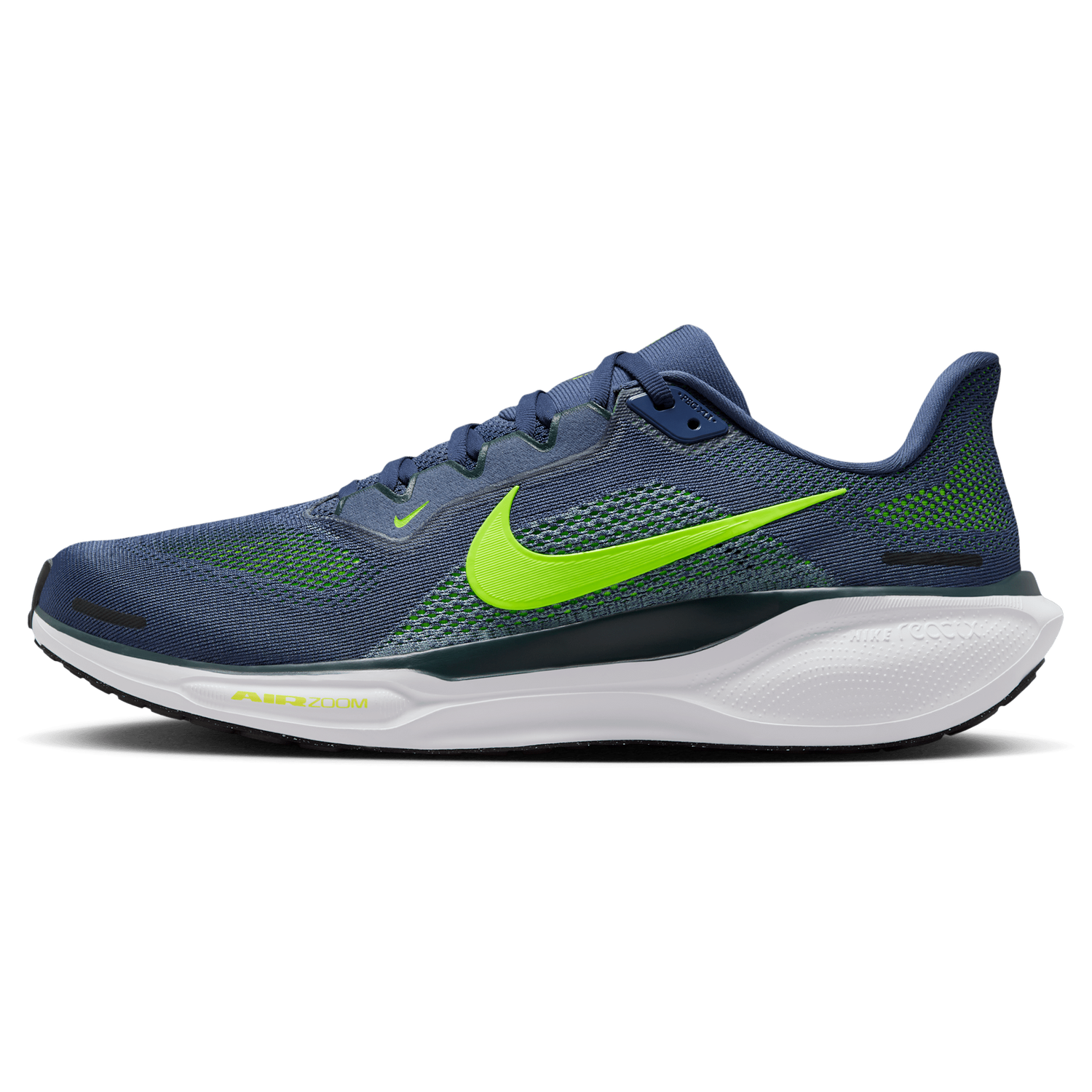 Nike Air Zoom Pegasus 41 - Men's - Volt/Seaweed/Sanded Purple