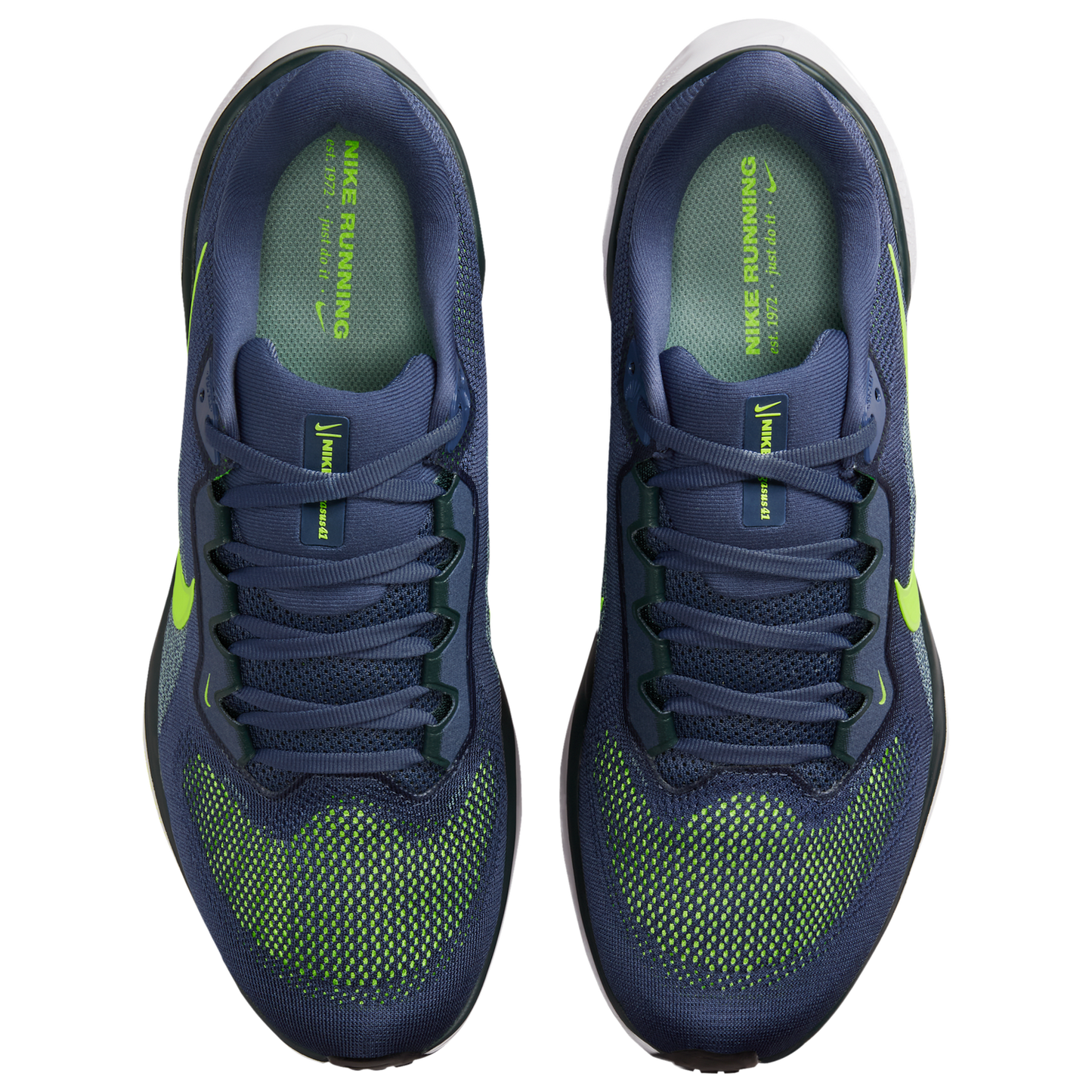 Nike Air Zoom Pegasus 41 - Men's - Volt/Seaweed/Sanded Purple