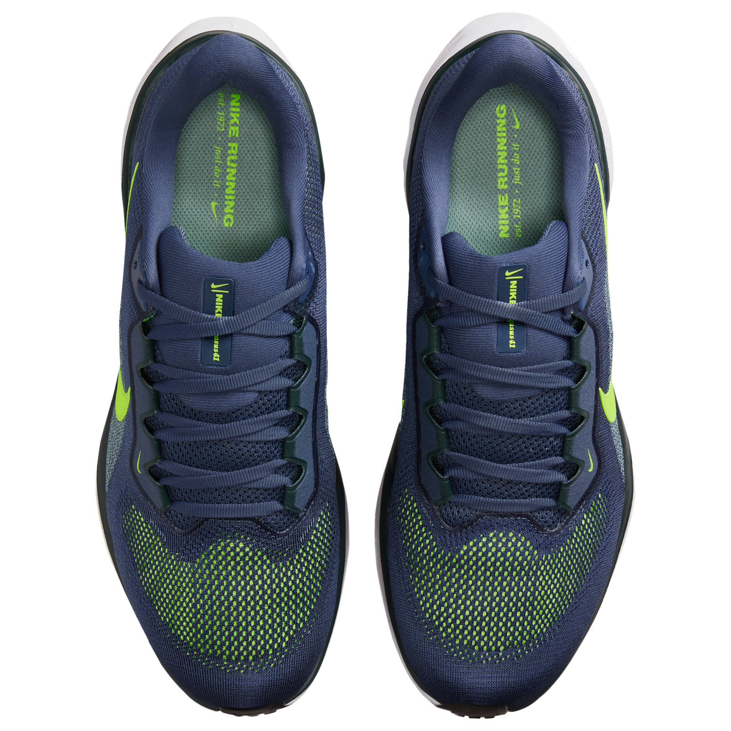 Nike Air Zoom Pegasus 41 - Men's - Volt/Seaweed/Sanded Purple